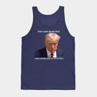 trump mugshot Tank Top